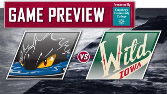 Iowa Wild vs. Cleveland Monsters at Wells Fargo Arena