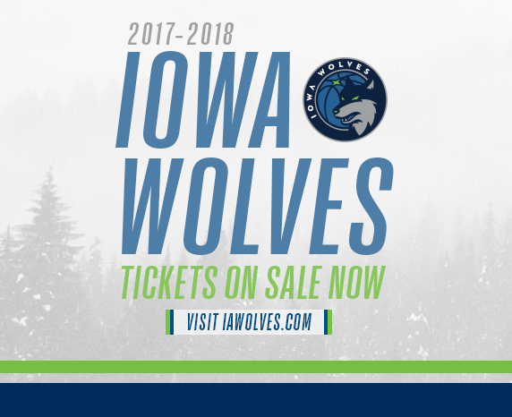 Iowa Wolves vs. Salt Lake City Stars at Wells Fargo Arena