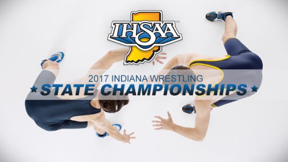 IHSAA State Wrestling Tournament - Session 8 at Wells Fargo Arena