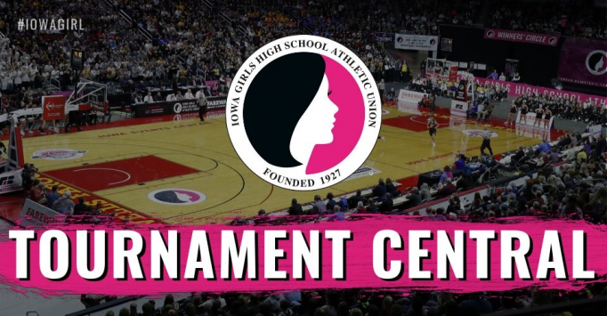 IGHSAU State Girls Basketball Tournament 2A Semifinal at Wells Fargo Arena