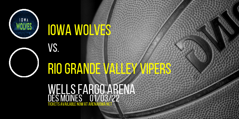Iowa Wolves vs. Rio Grande Valley Vipers [POSTPONED] at Wells Fargo Arena