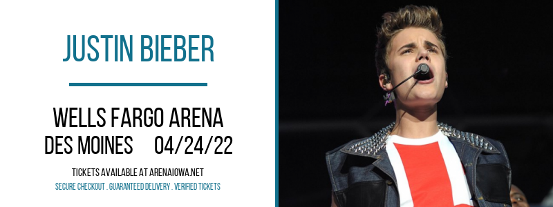 Justin Bieber at Wells Fargo Arena